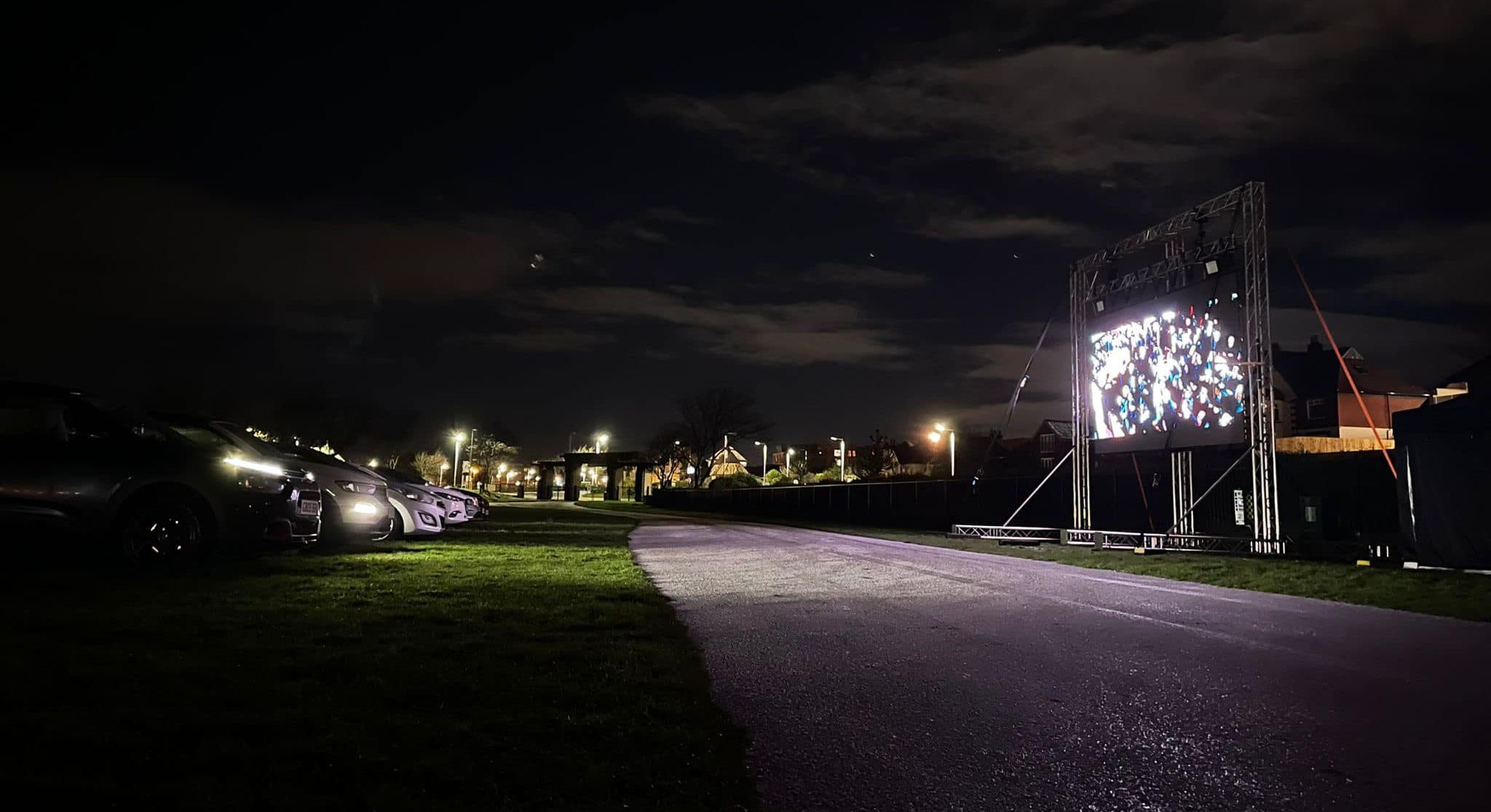 Moonlight Drive in has brought drive in Christmas movies to Victoria Park in Southport