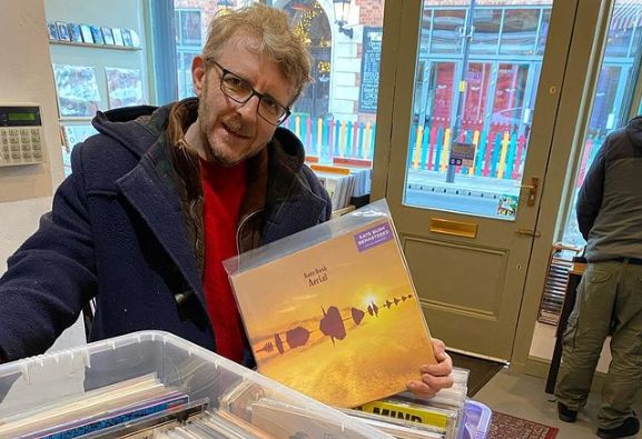 Dave Thornley owner of Quicksilver Music in Southport