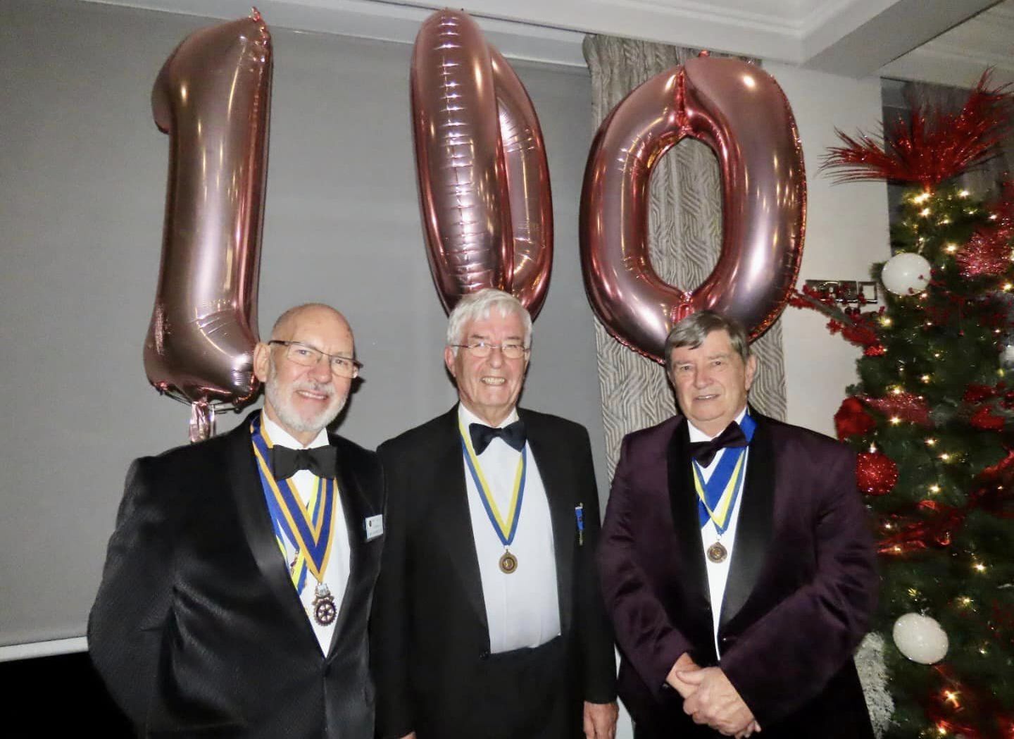 Guests enjoy the Rotary Club of Southport Centenary Charter Dinner. Photo by Andrew Brown Media