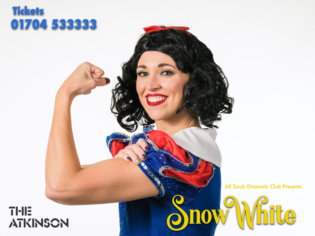 Snow White will be performed at the Atkinson Theatre, Southport between January 12th and 22nd 2023