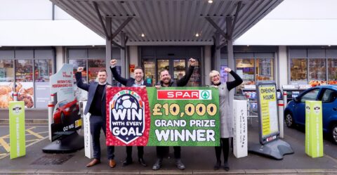 Southport man wins £10,000 in SPAR’s Win With Every Goal promotion
