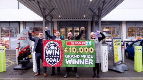 Southport man wins £10,000 in SPAR’s Win With Every Goal promotion