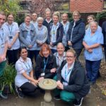 A sundial has been added to the Garden of Reflection at Southport and Formby District General Hospital in memory of much-loved former member of staff Nell Draper