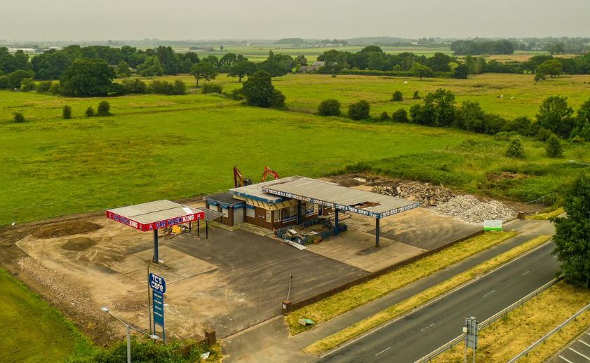 The former TC Hand Car Wash site in Tarleton. Photo by Christie & Co