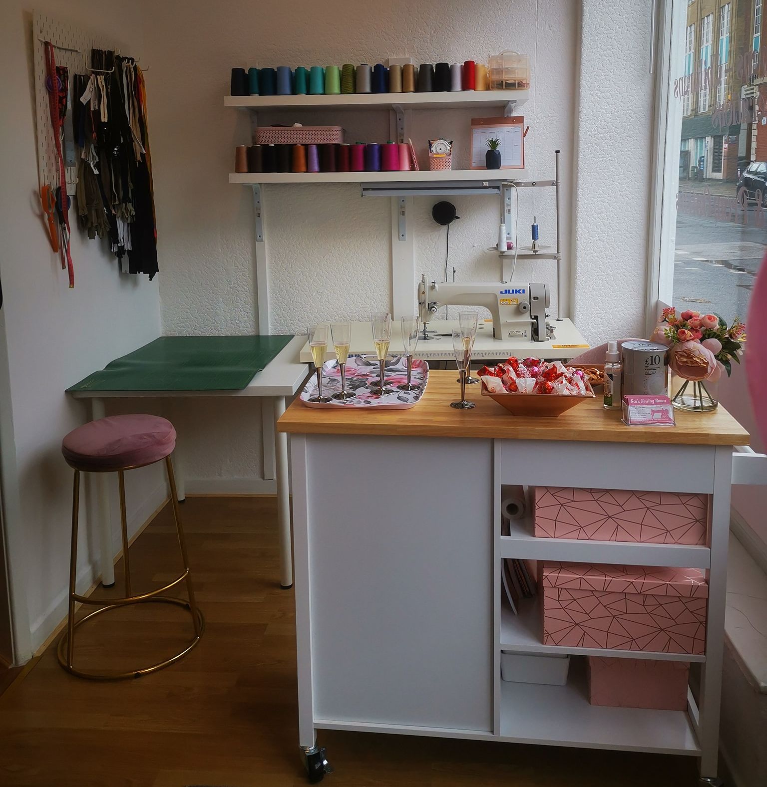 Eva's Sewing Room has celebrated its first birthday 