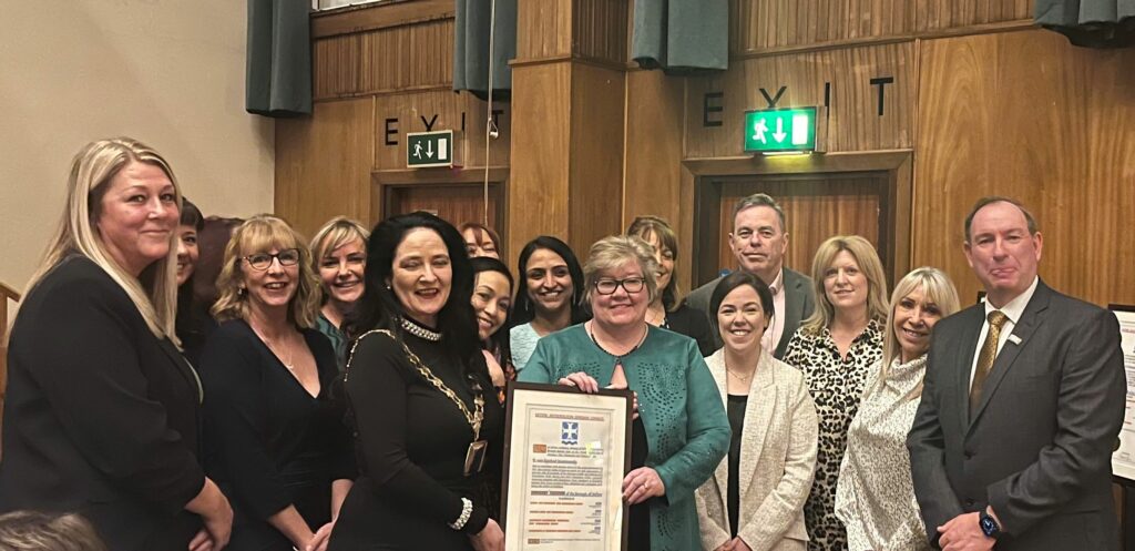 Southport and Ormskirk NHS Hospital Trust has been awarded the Freedom of Sefton. Phoot by Southport and Ormskirk NHS Hospital Trust