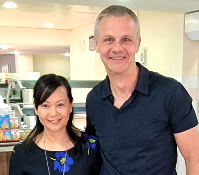 Professor May Ng OBE, Consultant Paediatric Endocrinologist and Dr Simon Saunders, Consultant Endocrinologist