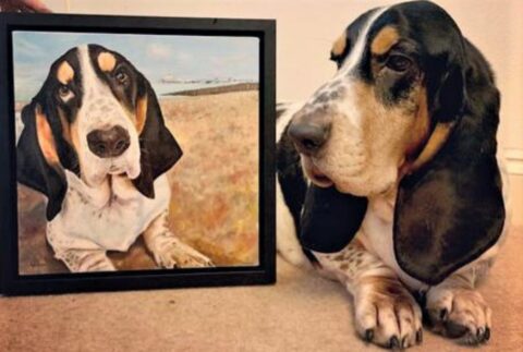 Southport artist Neil Prior is in demand for creating perfect paw-traits of people’s pets