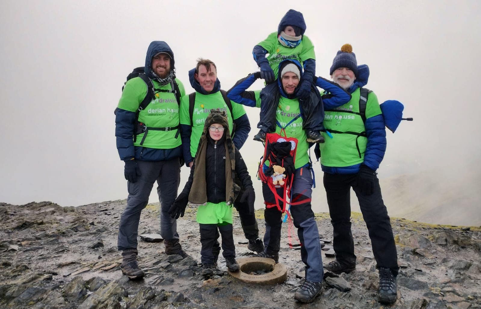 Superstar Oscar Burrow has captivated the world in his attempt to climb the height of Mount Everest to raise money for Derian House Childrens Hospice. Oscar his friend Ollie and the gang climbing Blencathra