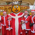 Runners enjoyed the Southport Santa Sprint for Queenscourt Hospice sponsored by Silcock's. Photo by Andrew Brown Media