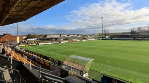 10-man Southport FC lose 2-1 at home to Hereford despite late rally