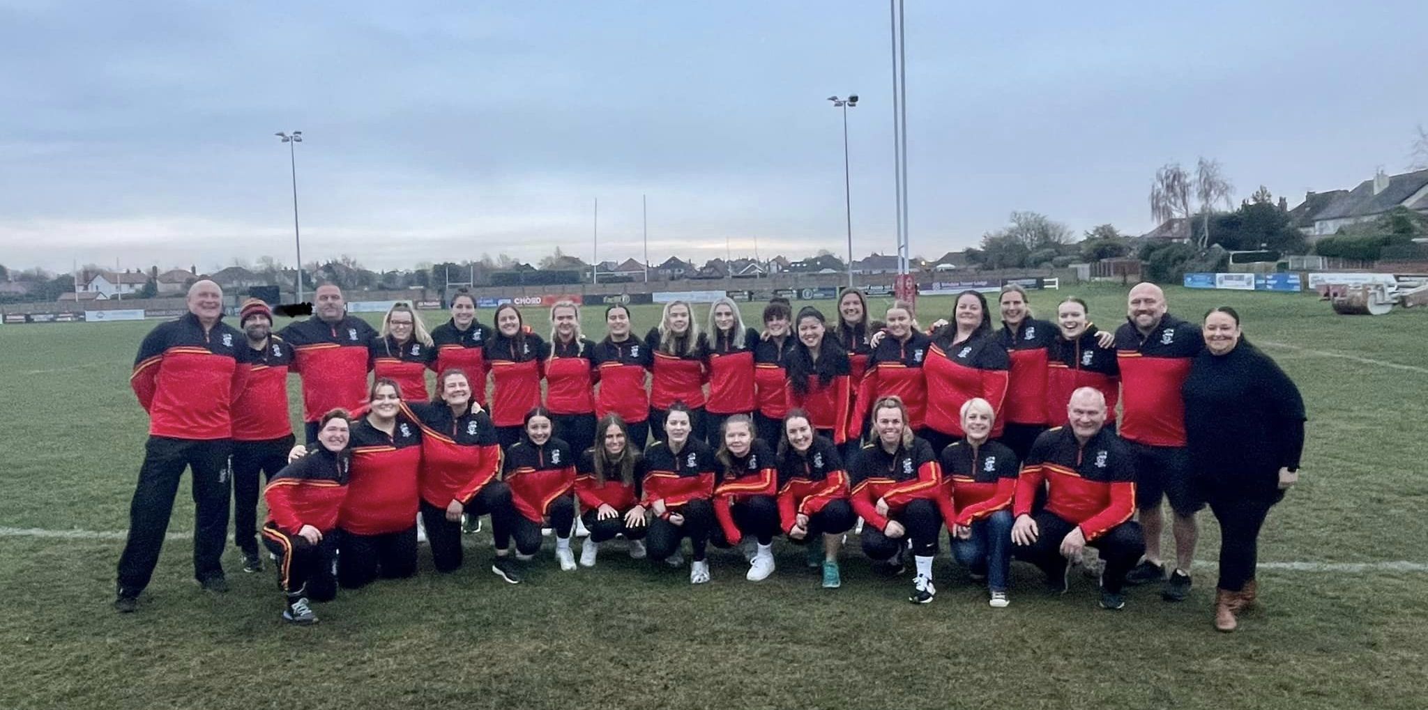 Southport Rugby Club Ladies. Photo by Sue Astwood