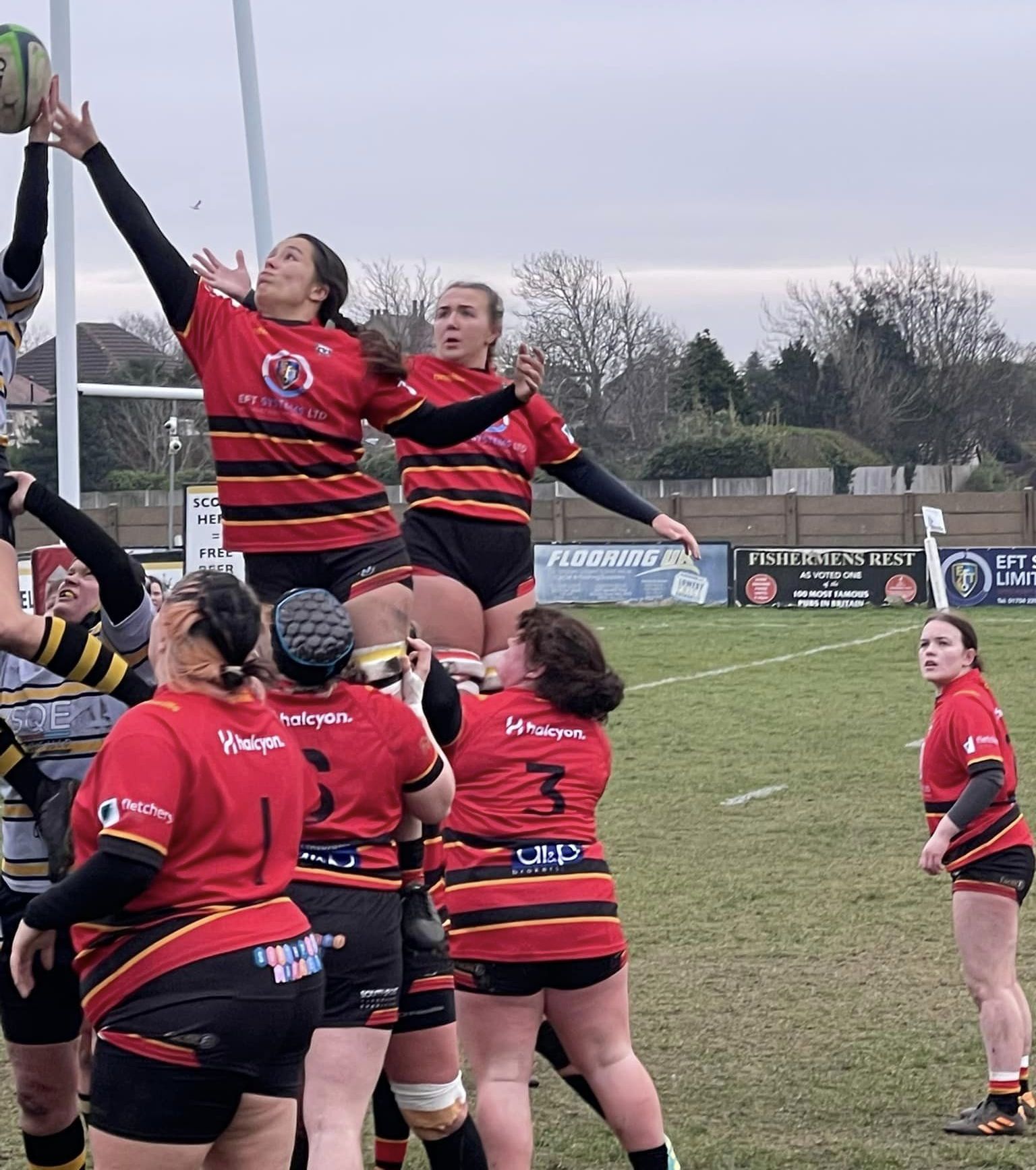 Southport Rugby Club Ladies. Photo by Sue Astwood