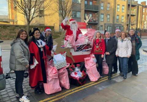 Mayor of Sefton thanks people for donating thousands of items to Christmas Toy Appeal