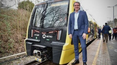 Metro Mayor hails ‘massive day’ as first of Liverpool city region’s £500m trains come into service