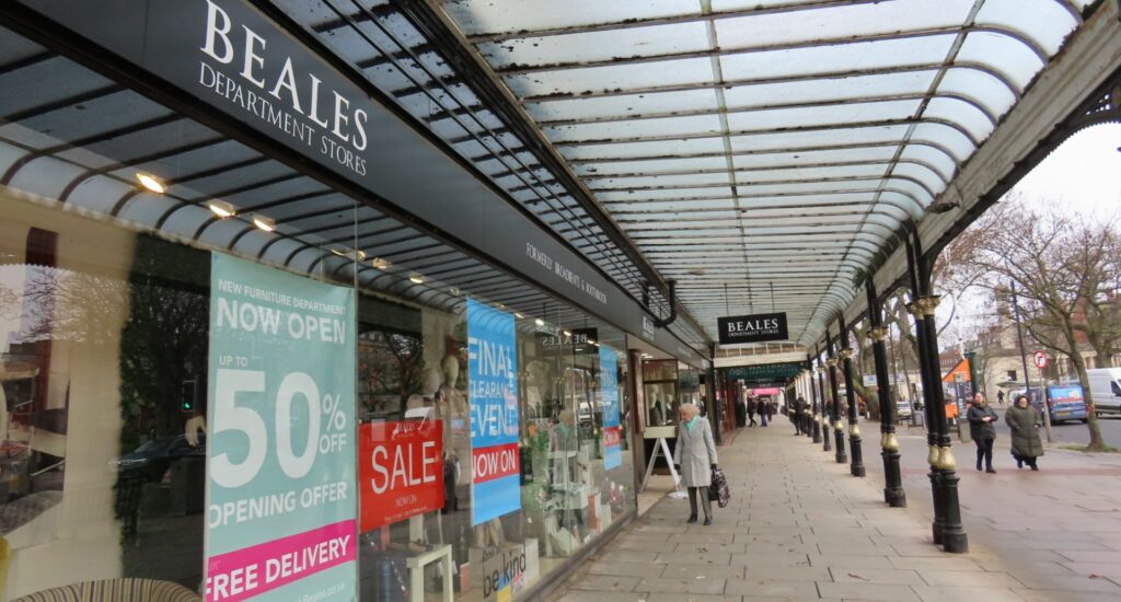 Beales on Lord Street in Southport. Photo by Andrew Brown Media