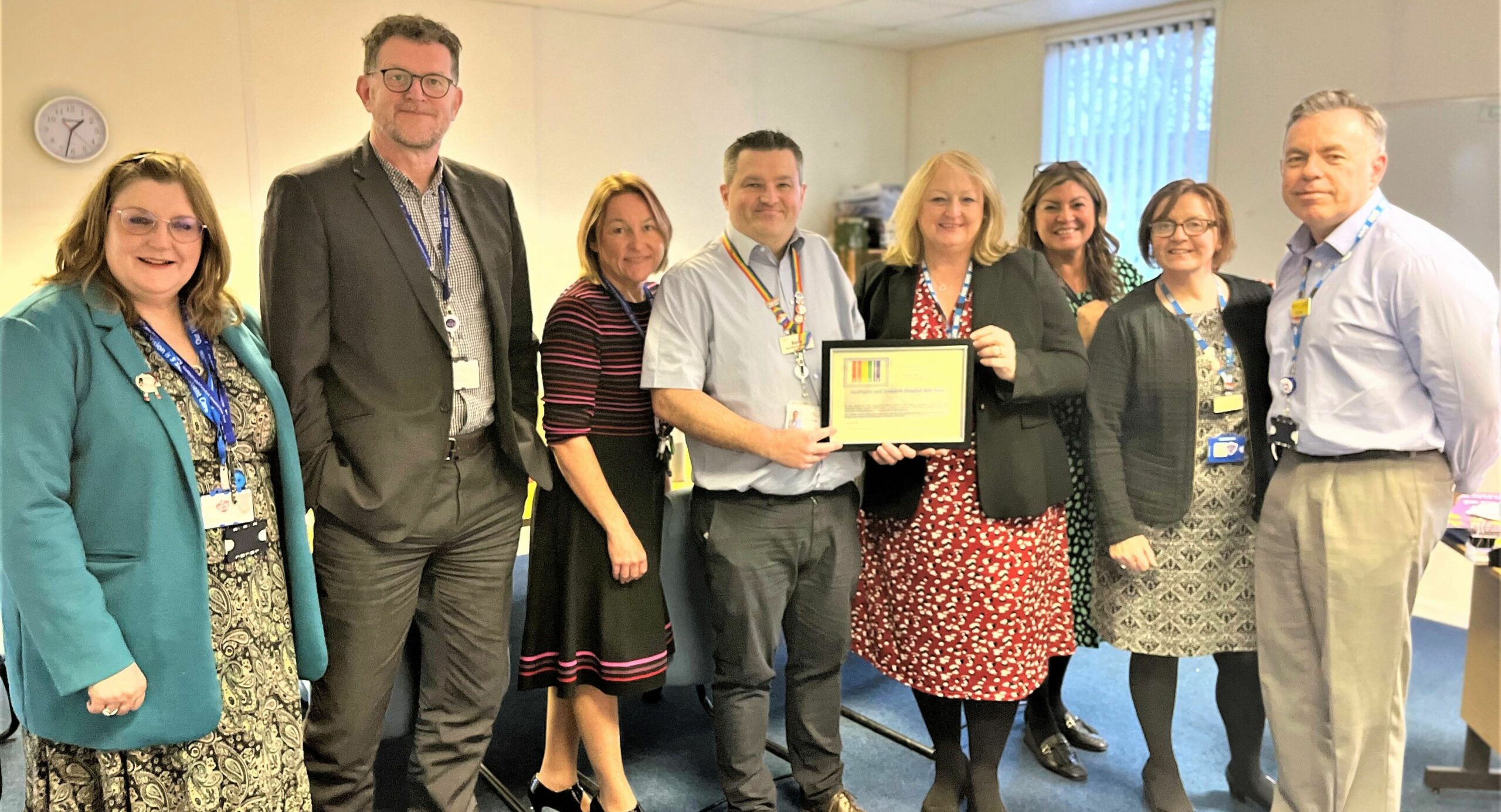 Southport and Ormskirk Hospital NHS Trust has again been awarded the Navajo Charter Mark in recognition of its commitment and knowledge of the specific needs, issues and barriers facing Lesbian, Gay, Bisexual, Trans and plus (LGBT+) people