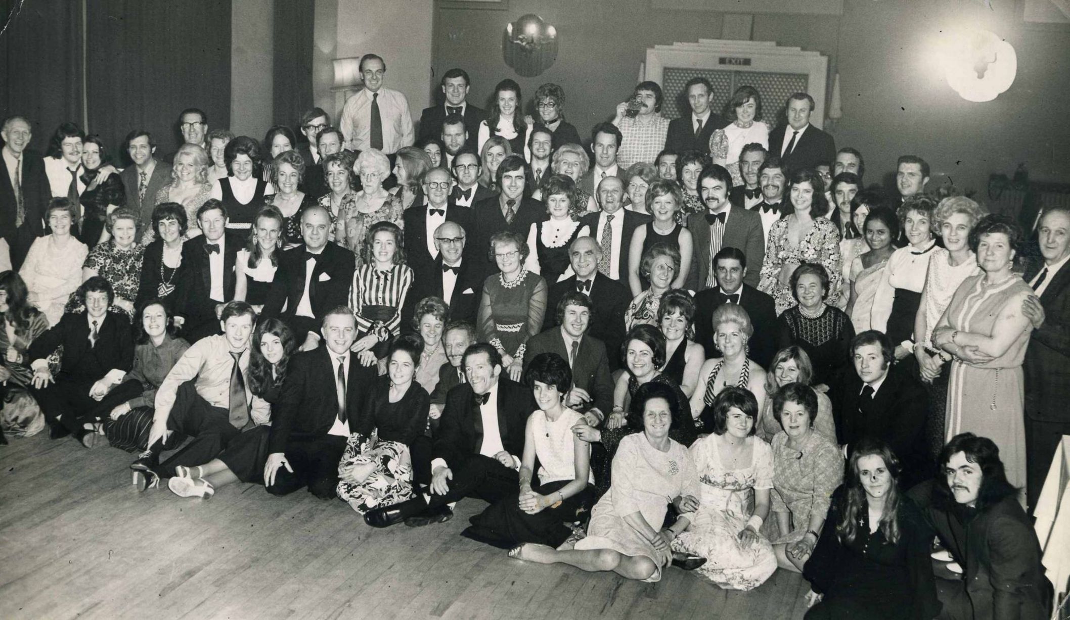 The 1972 Southport Visiter staff dance, at the Royal Clifton Hotel in Southport Photo courtesy of Nciola Kenyon