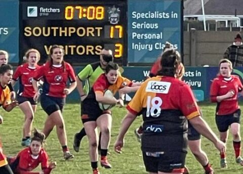Southport Rugby Club Ladies win second league title as two year unbeaten run continues