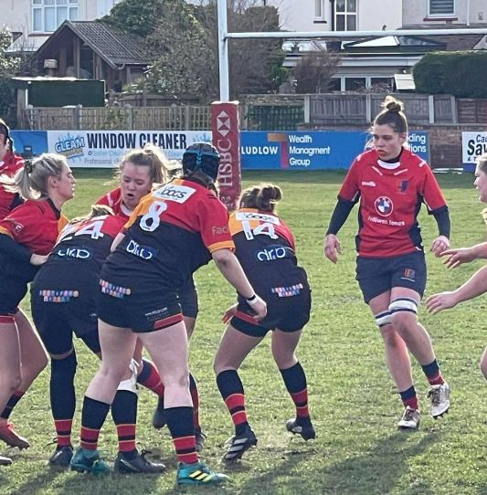 Southport Rugby Club Ladies in action
