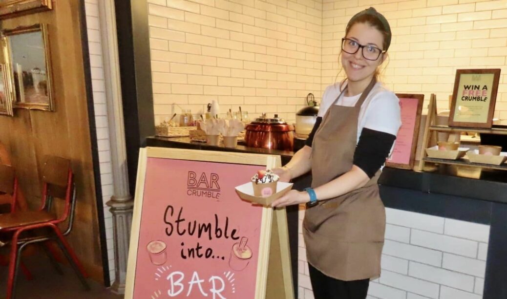 A new pop-up dessert bar, Bar Crumble, has opened at Southport Market. Photo by Andrew Brown Media
