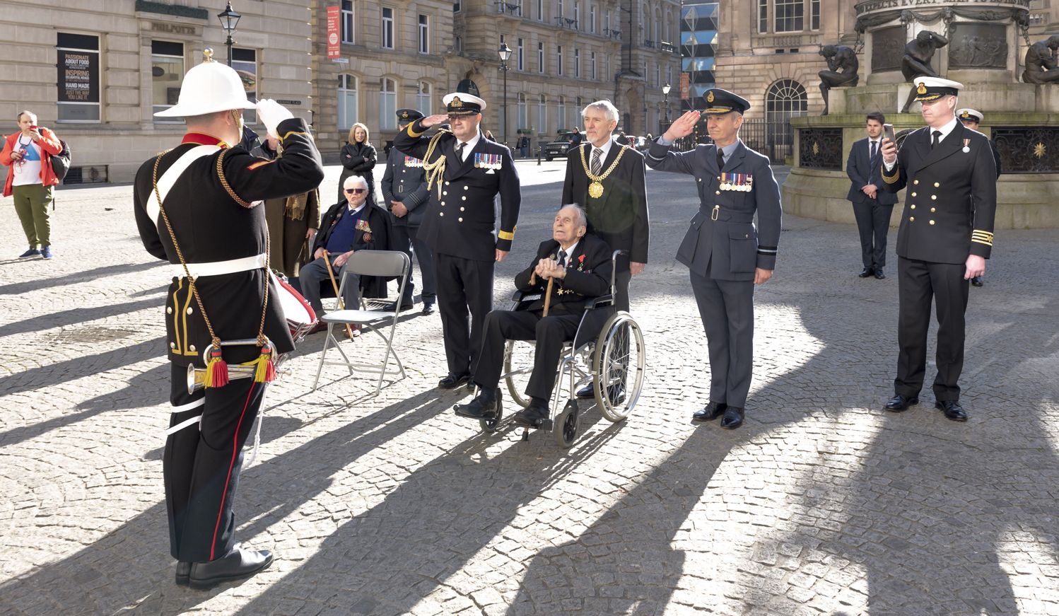 Veterans who served during the most decisive and long fought battle of the Second World War  the Battle of the Atlantic  were the guests of honour at an event in Liverpool to launch an 80-day countdown for the 80th Battle of the Atlantic commemorations