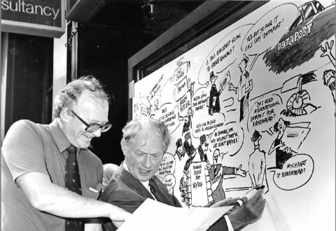 Tributes paid to legendary cartoonist Bill Tidy MBE after his death aged 89