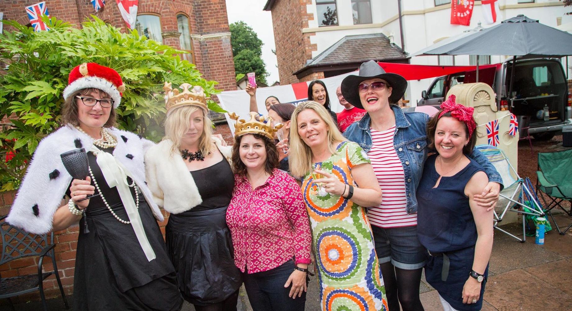 The Hairy Bikers were among guests at a royal street party at Crosby Road in Birkdale, Southport, on Sunday, June 12, 2016. Photo by Zack Downey of ZEDPhotography