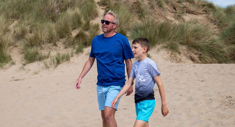 Among the dunes at Formby Beach. Photo by Visit Southport