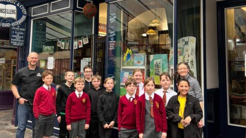 School pupils enjoy visit to ‘magical maze of books’ at Broadhurst’s Bookshop thanks to 600 Degrees