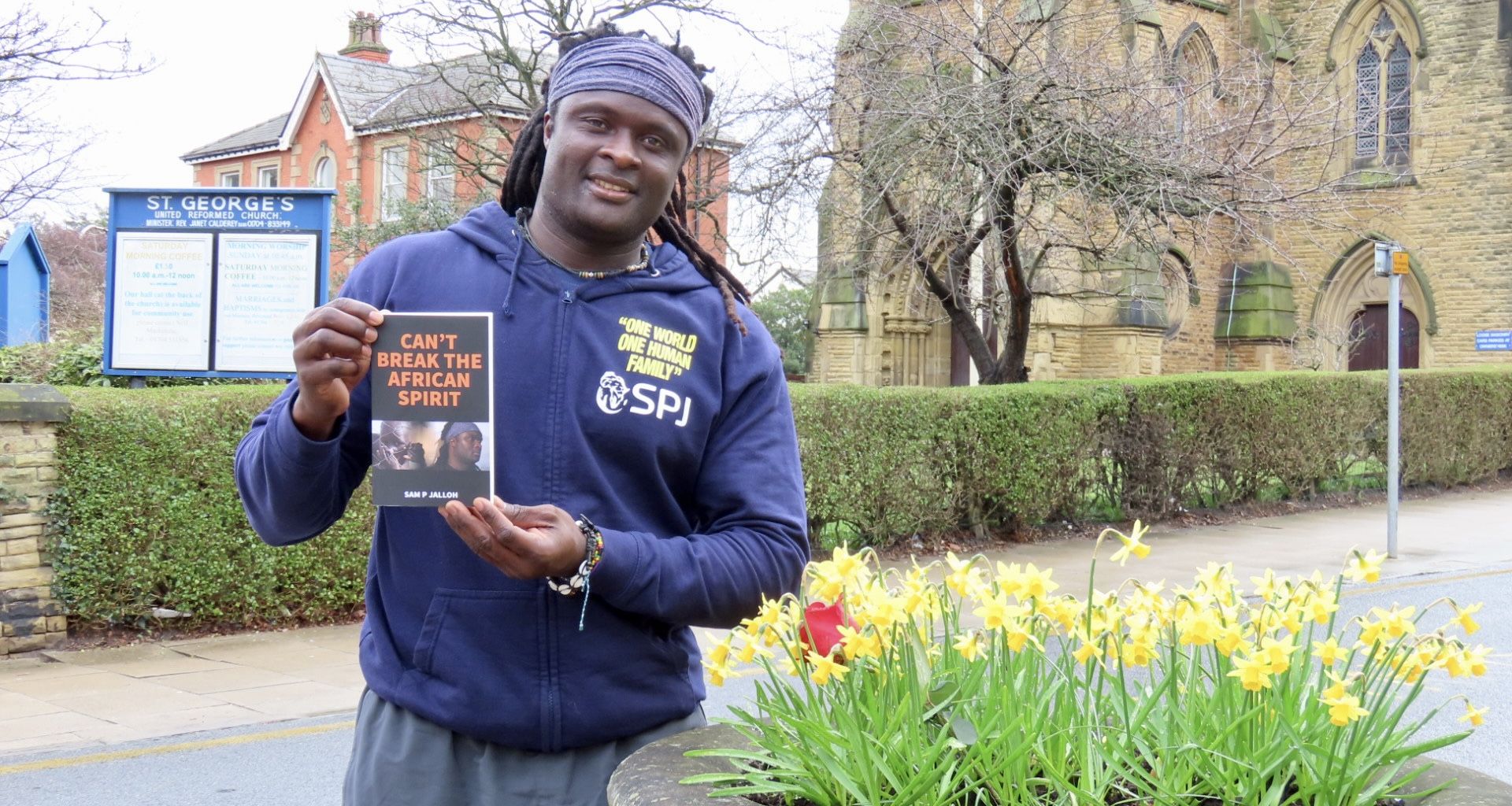 Southport author, inspirational speaker and tennis coach has written a new book, Cant Break The African Spirit. Photo by Andrew Brown Media