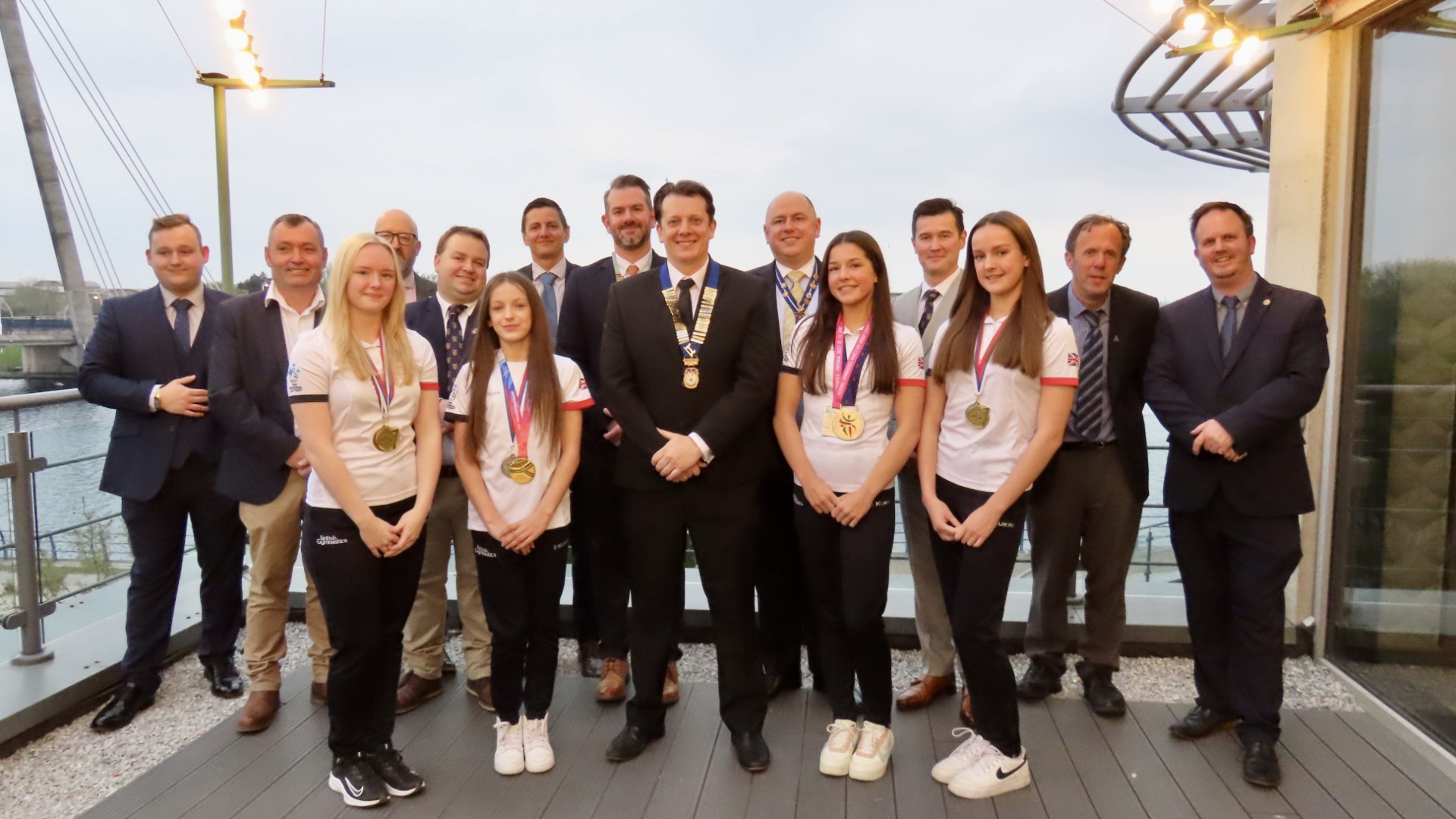 Southport Hesketh Round Table has donated £35,000 to a range of local charities and good causes including LK Aerobic Gymnastics. Photo by Andrew Brown, Stand Up For Southport