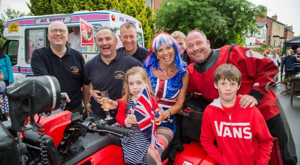 The Hairy Bikers were among guests at a royal street party at Crosby Road in Birkdale, Southport, on Sunday, June 12, 2016. Photo by Zack Downey of ZEDPhotography