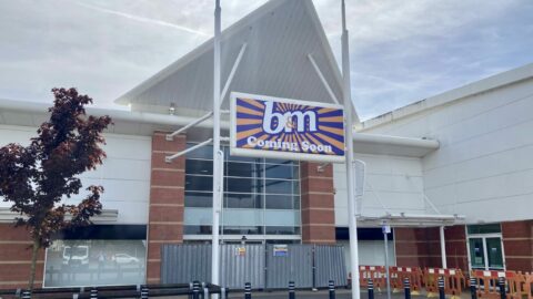 Fit out begins at new B&M store at Central 12 retail park in Southport creating 30 new jobs