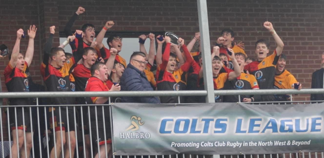 Southport Rugby Club won the Under 18 North West Plate Final. Photo by David Atkinson