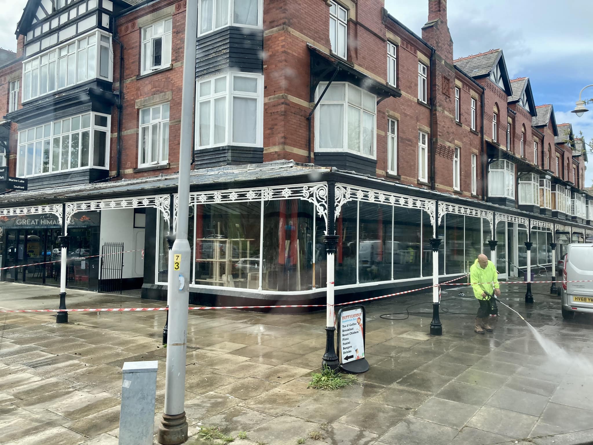 The former Pizza Express site at the corner of Lord Street and Leicester Street in Southport