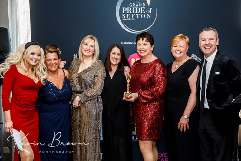 Marshside Primary School in Southport has won the Sefton School Of The Year Award, sponsored by Southport College, at the 2023 Pride Of Sefton Awards. Photo by Kevin Brown Photography