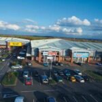 Meols Cop retail park in Southport. Photo by Savills