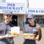 Silcock's Pier Family Restaurant on the Pier Forecourt in Southport is celebrating National Fish and Chip Day. Photo by Andrew Brown of Stand Up For Southport