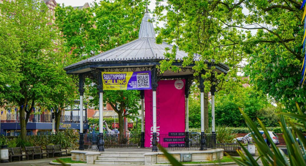 Southport Calling at the Lord Street Bandstand organised by Southport BID