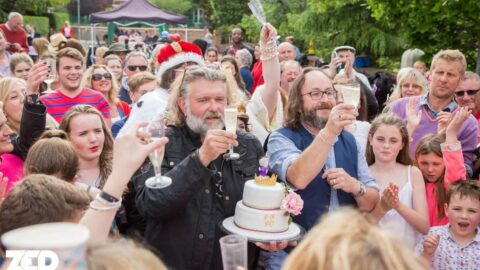 The day the Hairy Bikers rode into Southport to celebrate Queen’s 90th birthday
