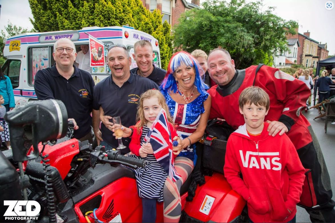 The Hairy Bikers rode into Crosby Road in Birkdale in Southport as they called in to enjoy a royal street party to celebrate the 90th birthday of Queen Elizabeth II. Photo by Zack Downey of ZED Photography