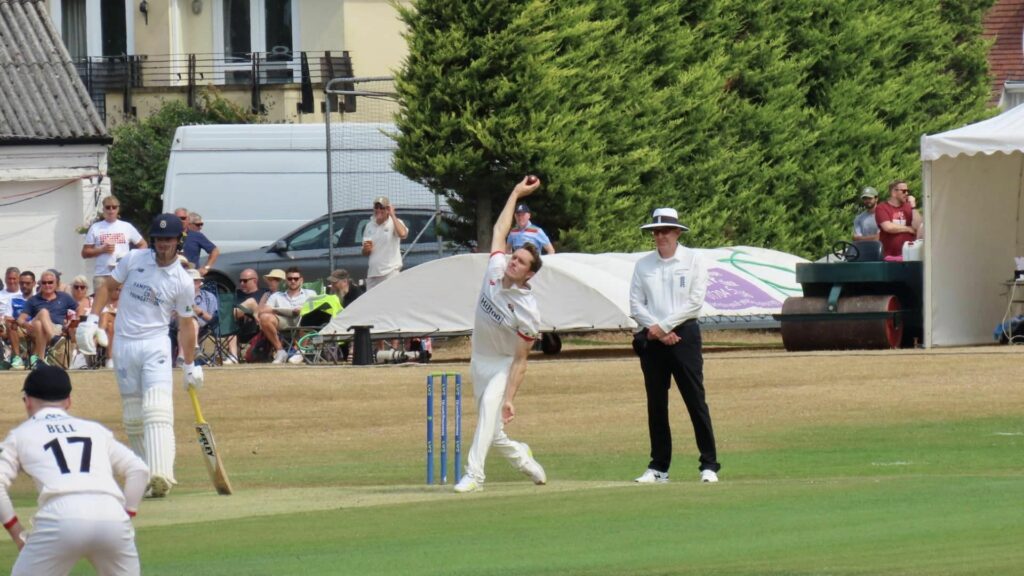 Lancashire v Hampshire County Cricket at Southport and Birkdale Sports Club. Photo by Andrew Brown Stand Up For Southport