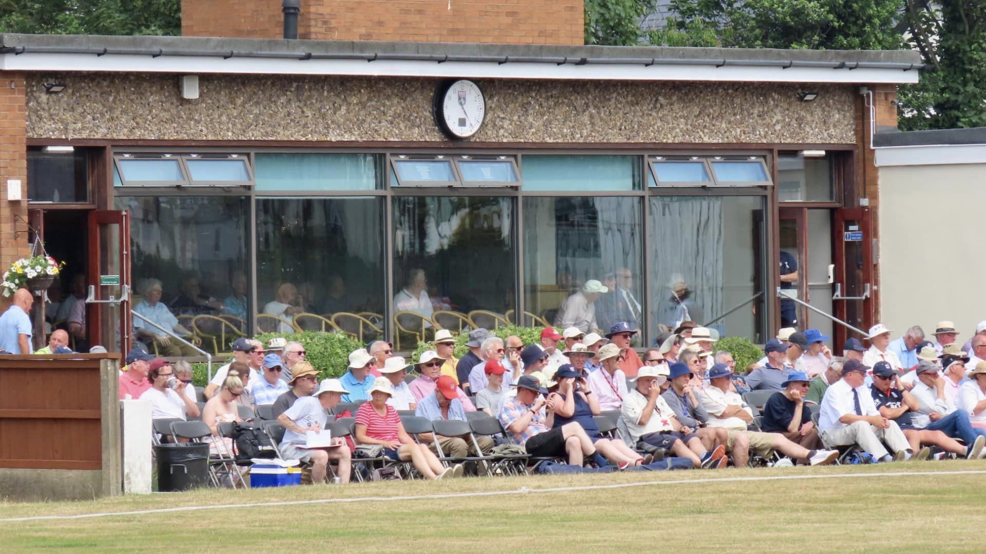 Lancashire v Hampshire County Cricket at Southport and Birkdale Sports Club. Photo by Andrew Brown Stand Up For Southport