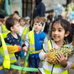 Children at Monkey Puzzle Day Nursery in Southport