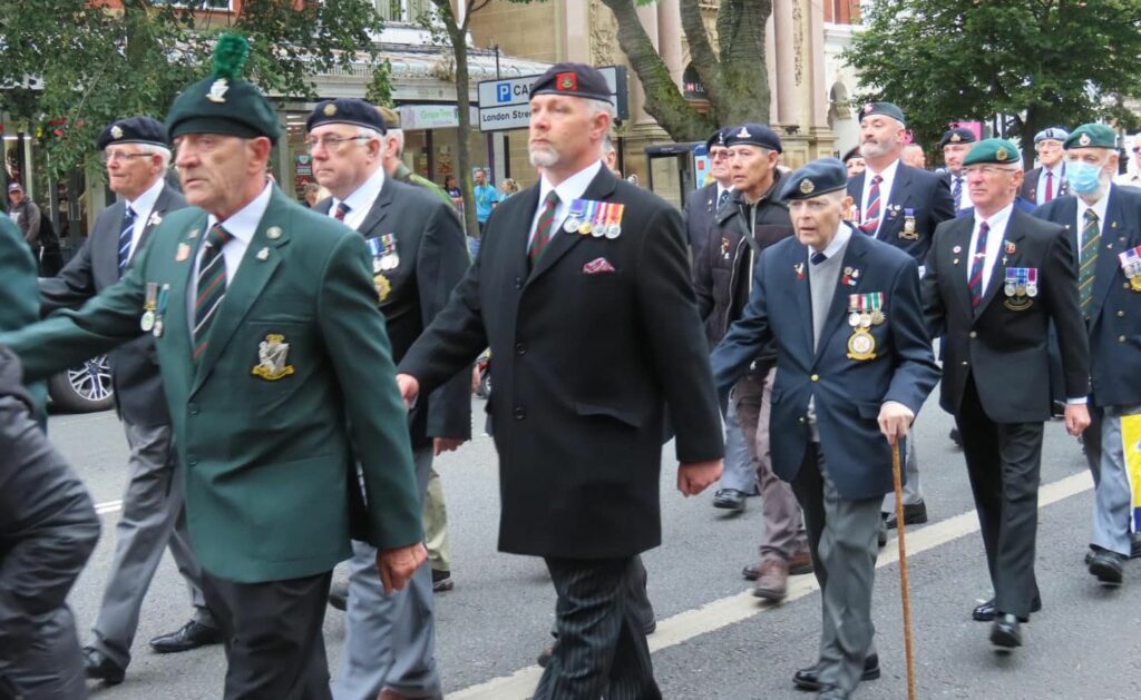 Southport Armed Forces Day parade 2022. Photo by Andrew Brown Stand Up For Southport