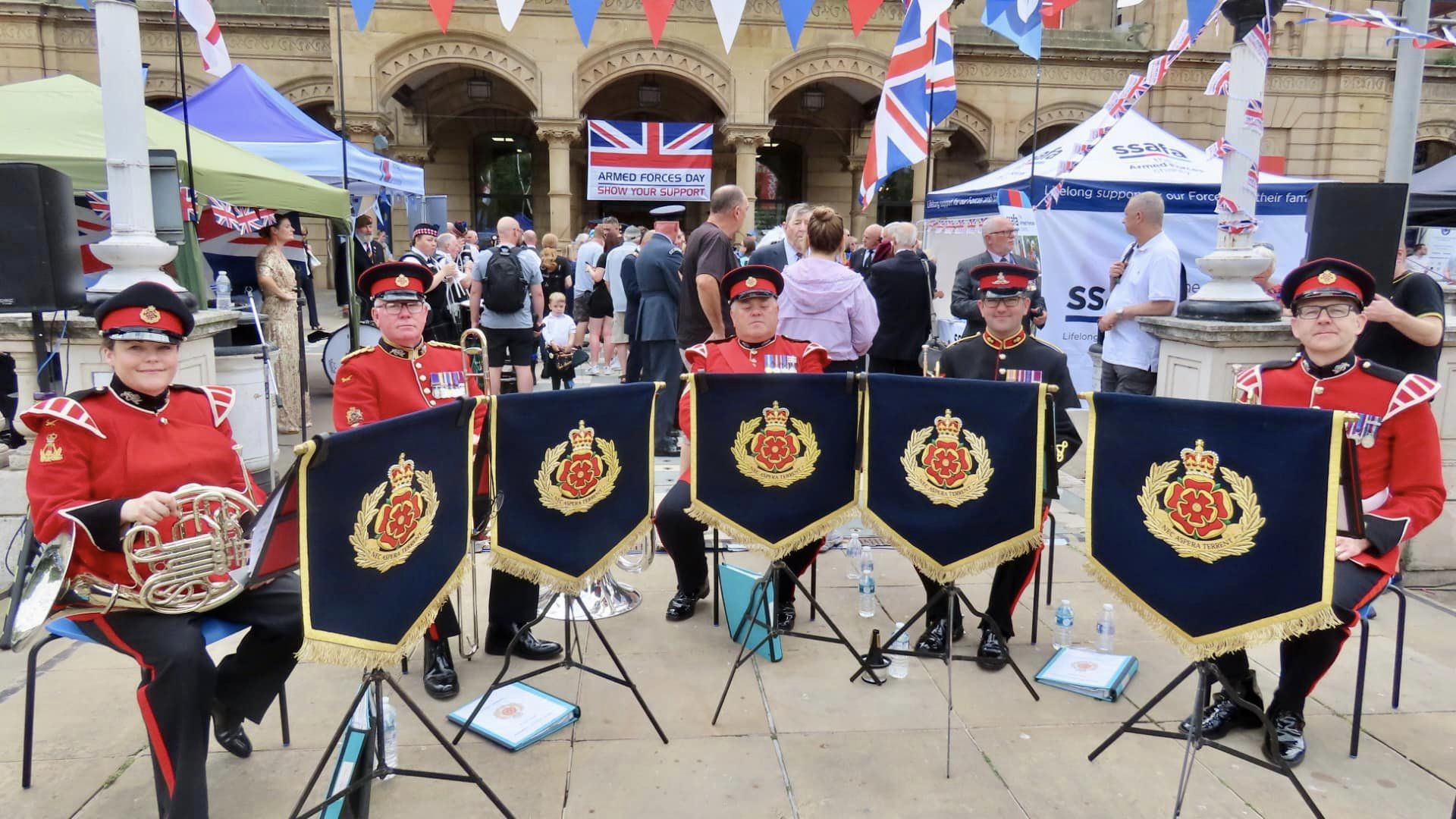 Southport Armed Forces Day. Photo by Andrew Brown Stand Up For Southport