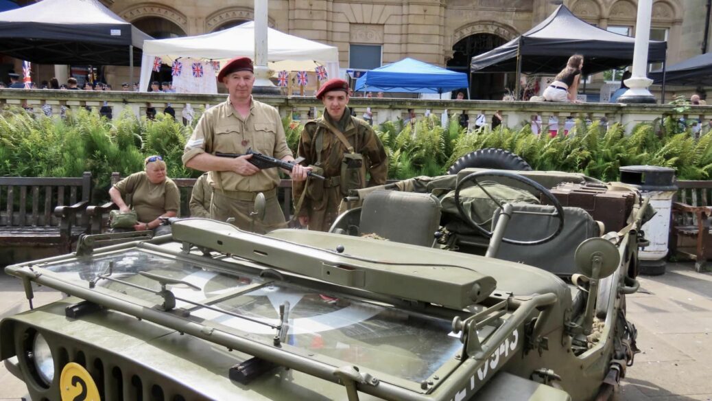 Southport Armed Forces Day. Photo by Andrew Brown Stand Up For Southport