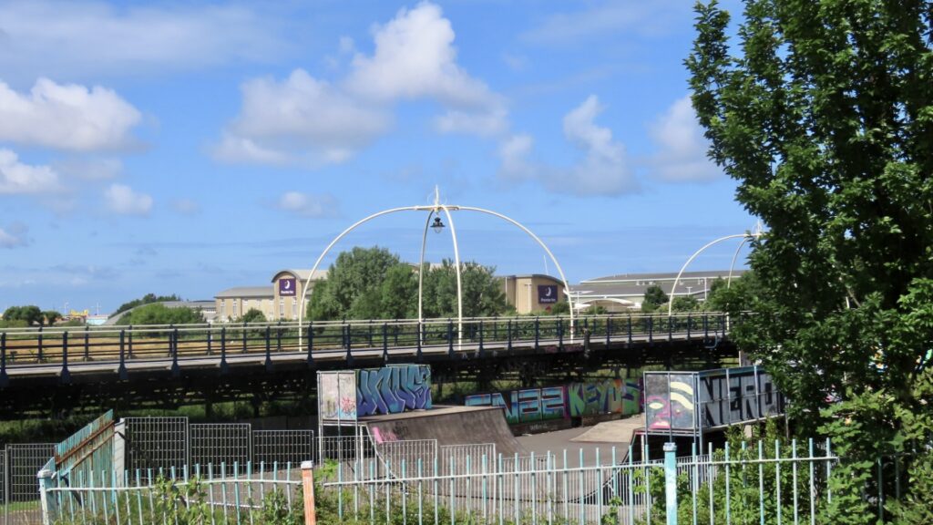 Southport Pier and Southport Skatepark. Photo by Andrew Brown Stand Up For Southport