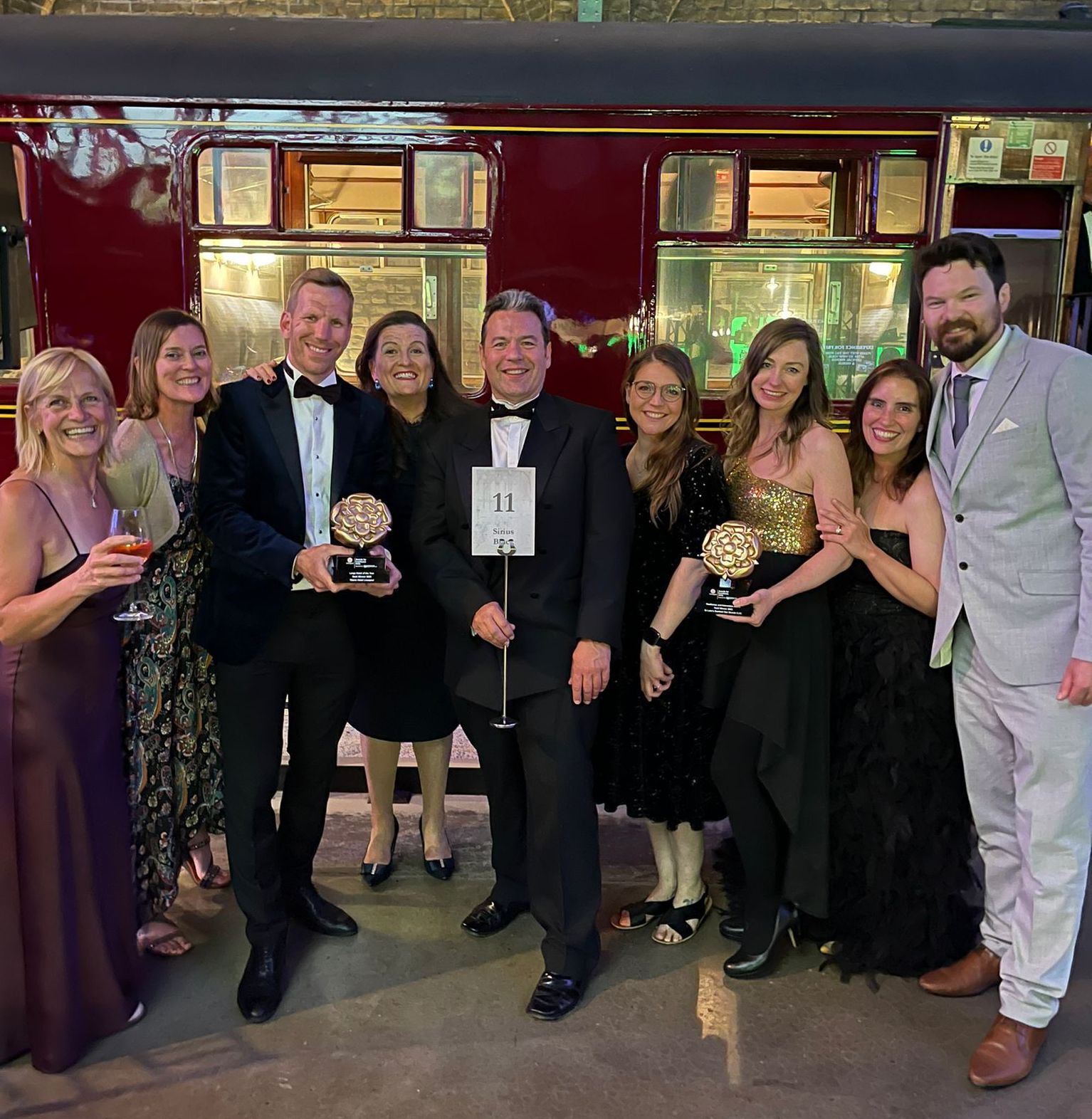 Sunnyside Guest House in Southport won the Bronze Award at the 2023 Visit England Awards for Excellence. Owners Anthony and Larissa Duffey (right)